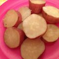 rikacoco88's cooksnap of when they made 炊飯器でさつまいもをホクホクに蒸かす.