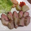 aki0055's cooksnap of when they made 低温ローストポーク.