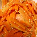 にぃもちゃん's cooksnap of when they made レンジでチン☆お手軽にんじんナムル.