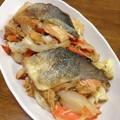 YUKIKI☆'s cooksnap of when they made 秋鮭のちゃんちゃん焼き風.