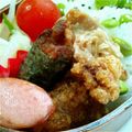 まきお77's cooksnap of when they made お弁当に：海苔巻きチキン.