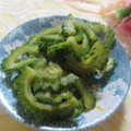 miyuki12's cooksnap of when they made ゴーヤのだし浸し.