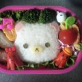 ❤みるき～いちご❤'s cooksnap of when they made キャラ弁☆リラックマ♡.