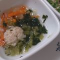 リンドンベル's cooksnap of when they made 離乳食後期～ふわふわ豆腐と鶏団子汁.