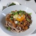 くっくペタ's cooksnap of when they made 切って混ぜるだけ☆納豆そば.