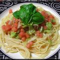 beatorisu's cooksnap of when they made ★.｡.すいかの冷製カッペリーニ.｡.★.