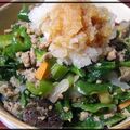 beatorisu's cooksnap of when they made 野菜たっぷり♡夏のおろしどんぶり.
