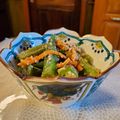 ダッフィーニーうに's cooksnap of when they made オクラと人参のごま和え♪.