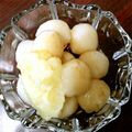 美優輝ママ's cooksnap of when they made 白玉豆腐 （byマロンペースト）.