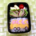 ととろ＆めい's cooksnap of when they made キャラ弁☆コンテナ車弁当.