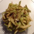 サラミ's cooksnap of when they made セロリのじゃこきんぴら.