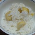 サゴーゾ108527's cooksnap of when they made ヘルシー！簡単栗ご飯.