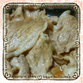 kiiyno's cooksnap of when they made マヨ+豚のしょうが焼き.