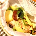 bambibell's cooksnap of when they made ノンオイル☆たっぷり野菜と生鮭の酒蒸し.