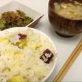 k＊n's cooksnap of when they made シンプルなさつまいもご飯.