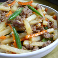 つけな's cooksnap of when they made 豚挽き肉とシャキシャキ野菜の甘味噌炒め.