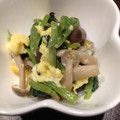 liarra's cooksnap of when they made ちょいと一品♪小松菜たまごの洋風ごまあえ.