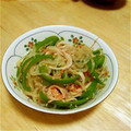 ★かおっち★'s cooksnap of when they made ピーマンと白滝の和え物.