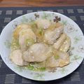 たえ's cooksnap of when they made 簡単柔らか♡鶏むね肉のネギ塩レモン炒め.
