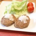 小笠原晴樹's cooksnap of when they made あっさり美味しい豆腐の和風ハンバーグ.