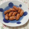 モモレシピ's cooksnap of when they made ソーセージの醤油マスタード炒め。.