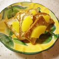 violets's cooksnap of when they made 簡単！パイン缶ゴルゴンチーズパンカナッペ.