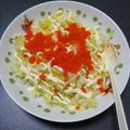 ユノめぐ's cooksnap of when they made 白菜とトビコのマヨサラダ.
