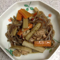 こぴする's cooksnap of when they made 牛肉とごぼうと人参の煮物☆.
