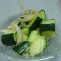 れんりんらん's cooksnap of when they made キュウリとみょうがの和え物♪.