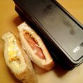tiare＊'s cooksnap of when they made お好み焼き風サンドイッチ.