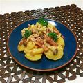 cochupan's cooksnap of when they made カリカリベーコンのマヨポテト.