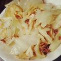 △▼NAO▲▽'s cooksnap of when they made キャベツと油あげのなんちゃって煮浸し.