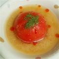 すみえぇぇぇ's cooksnap of when they made ラー油で丸々トマトのピリ辛★ミソスープ.