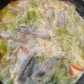 ＭＩ−ＳＡＮ's cooksnap of when they made ＊白菜と手羽元のミルクスープ煮込み＊.