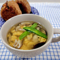 在宅勤務のおじさん's cooksnap of when they made たっぷりきのことふわふわ卵の白だしスープ.