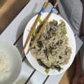 うざぎ's cooksnap of when they made 茄子と小松菜の焼きうどん.
