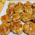 ルパンのかあさん☆彡's cooksnap of when they made 豚こまボールの粒マスタードマヨ照り焼き.