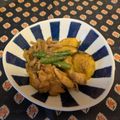 龍青空ママ's cooksnap of when they made さつま芋と鶏肉の甜麺醤煮.