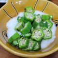 クックM96XDX☆'s cooksnap of when they made 長芋すりおろし on the オクラ.