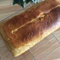 bourgeon's cooksnap of when they made 米粉で蜂蜜きな粉バナナのパウンドケーキ.