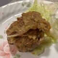 くじら食堂's cooksnap of when they made はんぺん入り❤ハンバーグ.