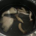 たてえり。's cooksnap of when they made 手軽に、鱈とかいわれ大根の澄まし汁.