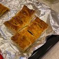 asanana3's cooksnap of when they made パイシートで簡単！バナナチョコパイ.