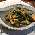 こつゆ514's cooksnap of when they made 厚揚げと木の子と小松菜のオイスター煮.
