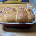 さかな's cooksnap of when they made 作業時間は5分だけ！捏ねないパン♪塩パン.