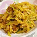 おつぅ's cooksnap of when they made はやとうりのキンピラ♪お弁当にも！.