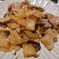 ヨシヨッシー's cooksnap of when they made 豚肉と大根炒め.