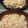 猫のミイヤ's cooksnap of when they made 海老チャーハン(卵、ネギを入れて).