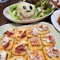 ウッピィ's cooksnap of when they made カナッペ★クリチ&スモークサーモン.
