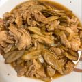 あやママ99's cooksnap of when they made 母の味♡最高！豚バラとゴボウの甘辛煮.